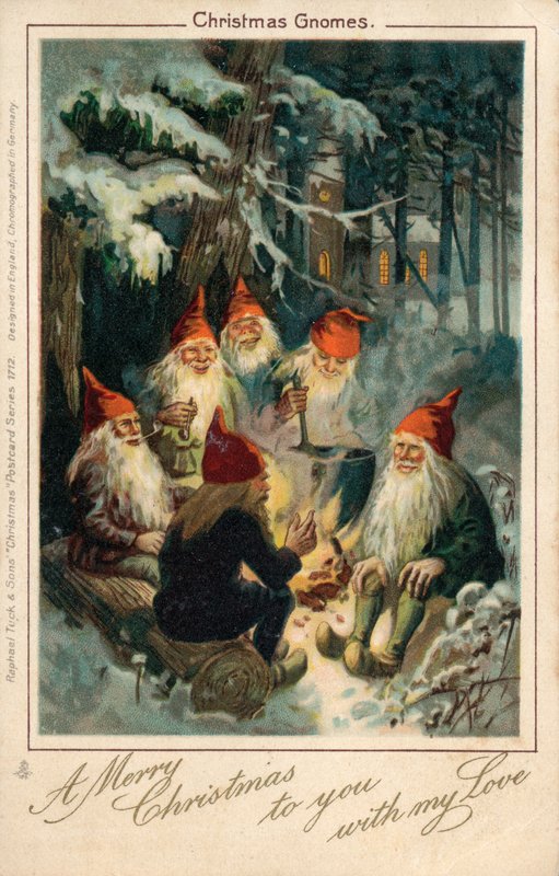 Jultomtar av English School