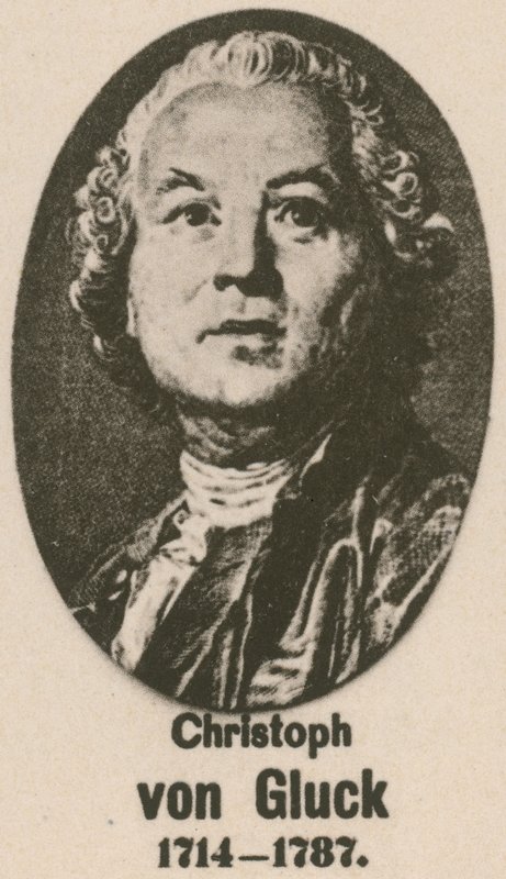 Christoph von Gluck (gravyr) av English School