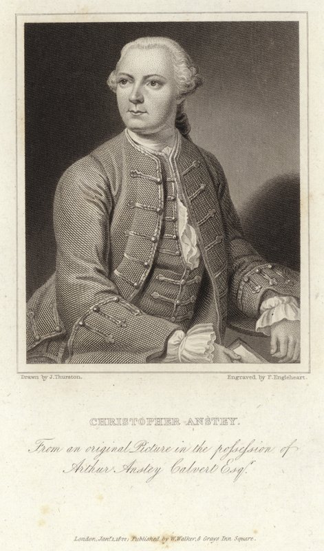 Christopher Anstey - engelsk författare och poet (1724 - 1805) av English School