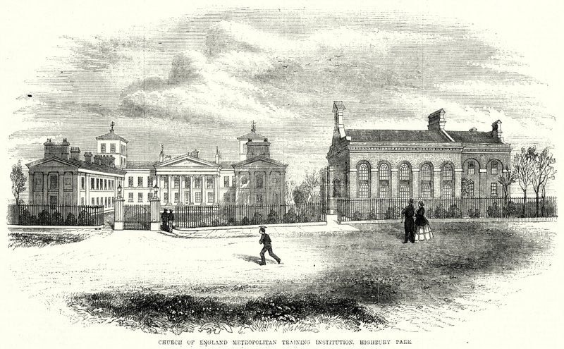 Church of England Metropolitan Training Institution, Highbury Park (gravyr) av English School