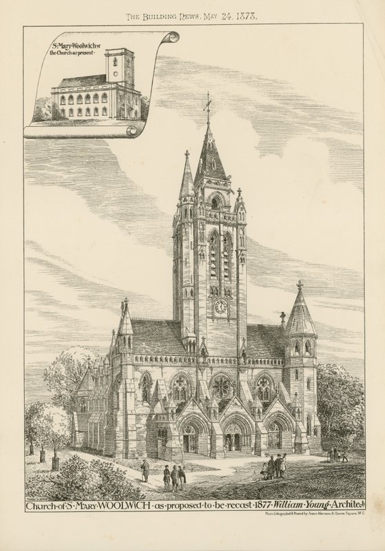 Church of St Mary i Woolwich av English School