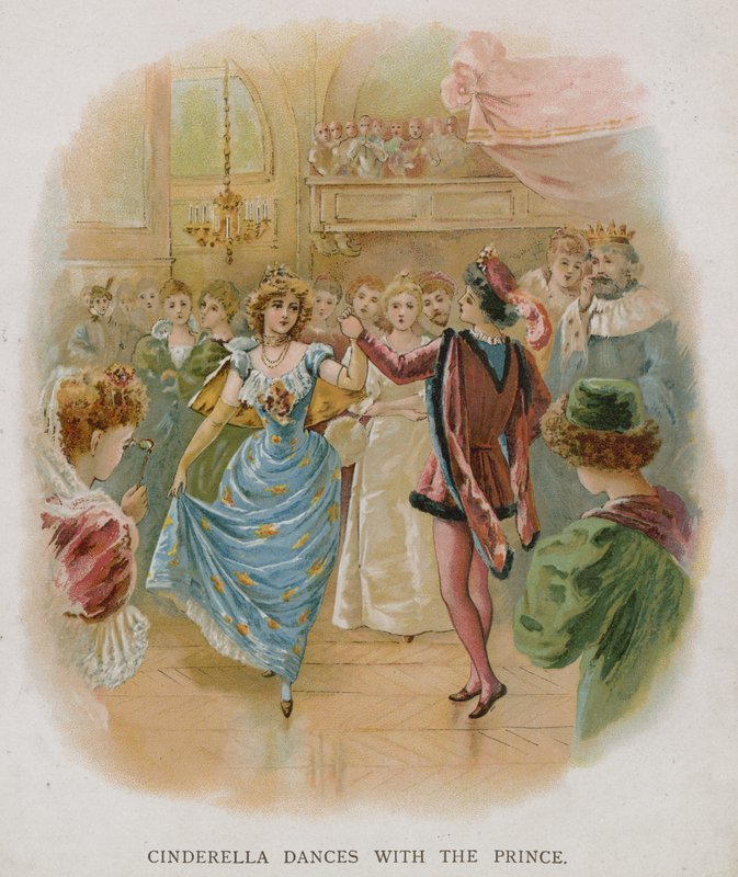 Askungen dansar med prinsen av English School