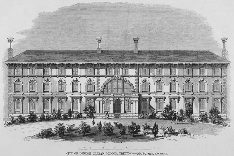 City of London Orphan School, Brixton (gravyr) av English School