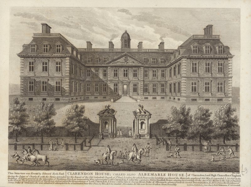 Clarendon House kallas också Albemarle House av English School