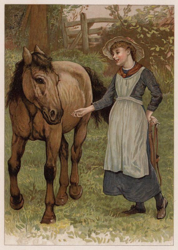 Clever Dobbin (kromolit) av English School