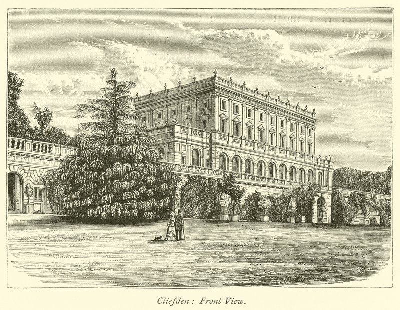 Cliefden, framifrån av English School