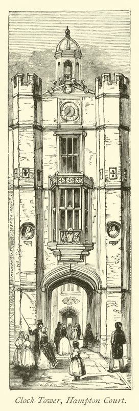 Klocktorn, Hampton Court av English School