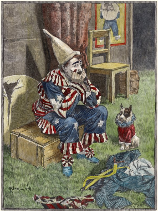 Clown, ner på lyckan av English School
