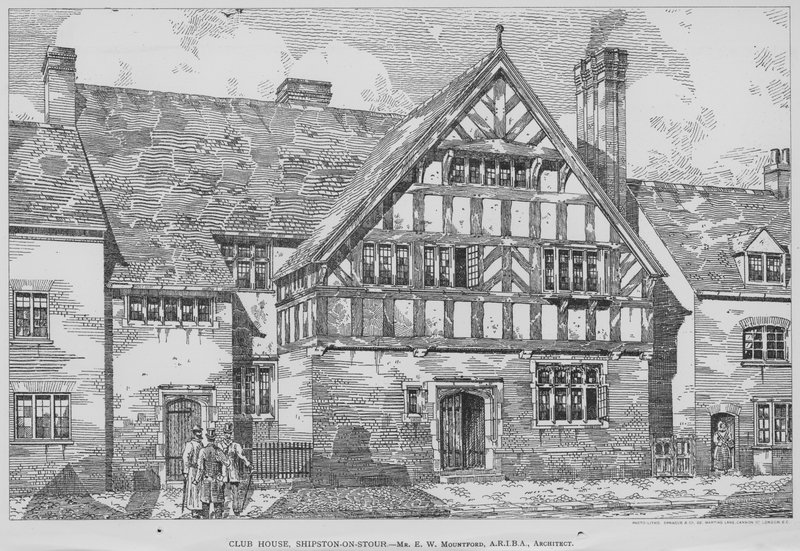Klubbhus, Shipston-on-Stour (gravyr) av English School