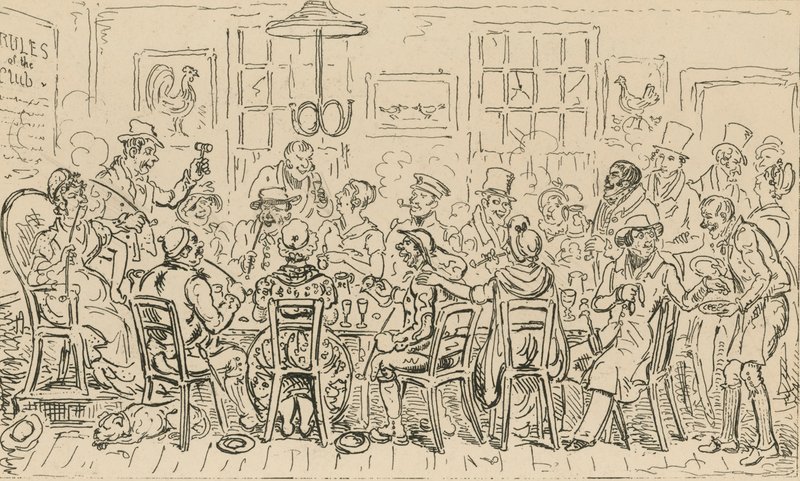 Cock and Hen Club av English School