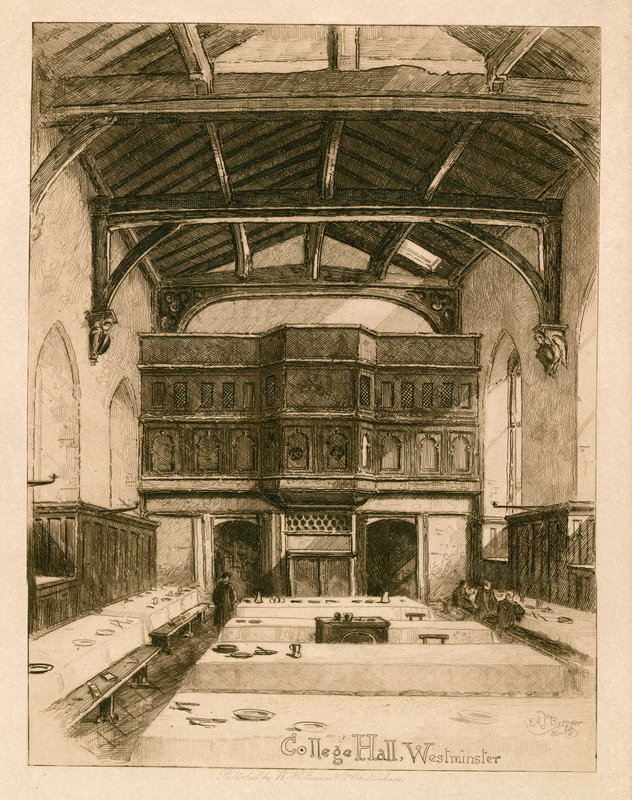 College Hall på Westminster School av English School