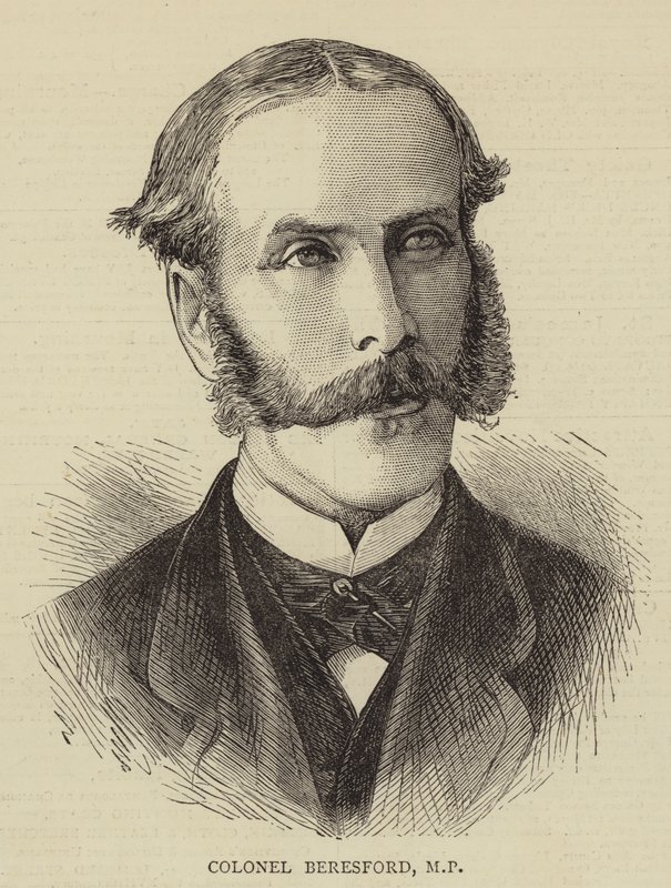 Överste Beresford, MP (gravyr) av English School