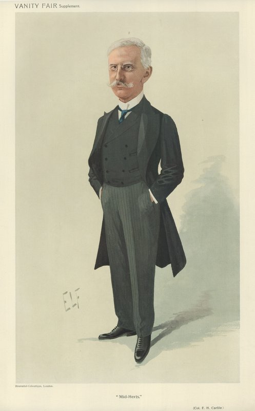 Överste E H Carlile av English School