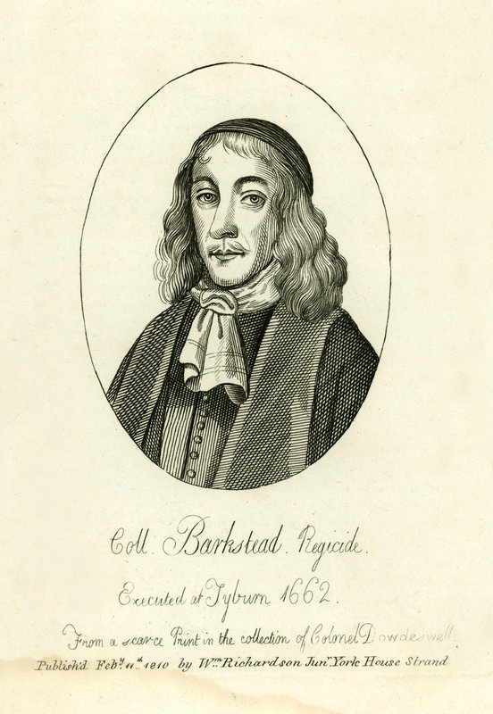 Överste John Barkstead av English School