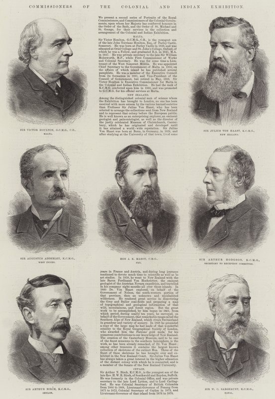 Commissioners of the Colonial and Indian Exhibition (gravyr) av English School