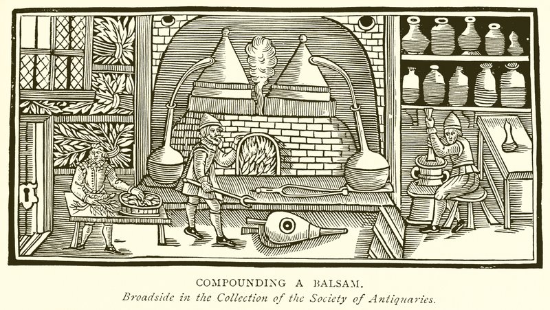 Sammansättning av en balsam av English School
