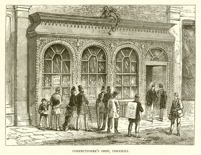 Konditoriaffär, Cornhill av English School