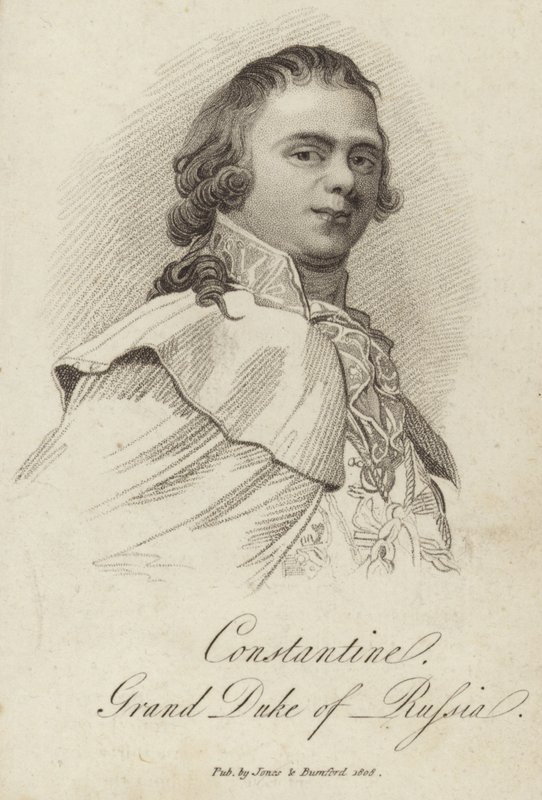 Konstantin Pavlovich, storhertig av Ryssland av English School