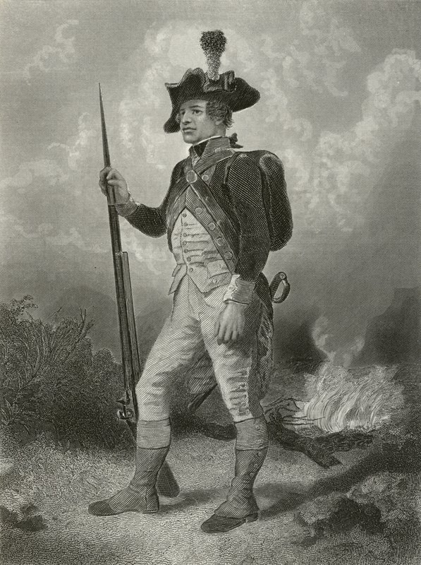 Kontinentalsoldat, norr av English School