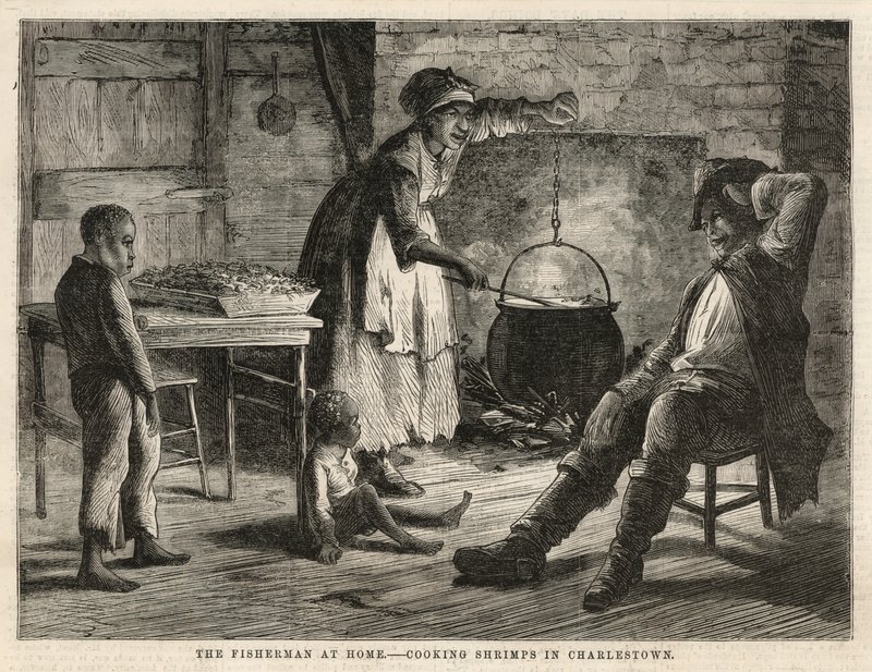 Laga räkor i Charlestown av English School