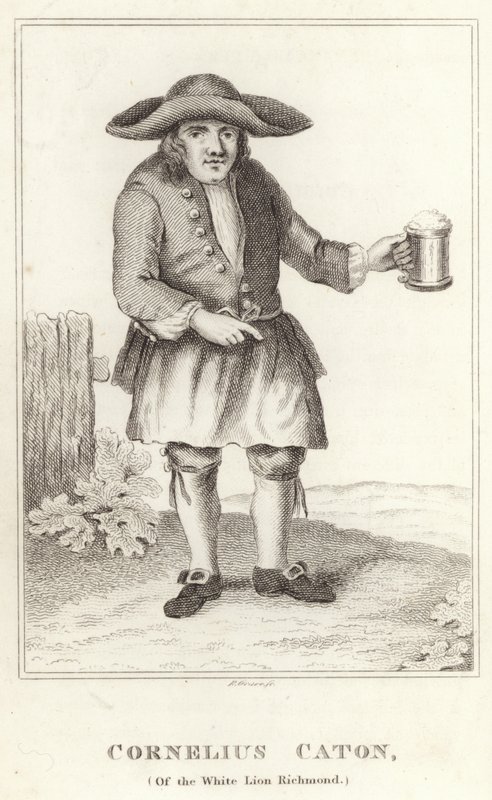 Cornelius Caton, av det vita lejonet Richmond av English School
