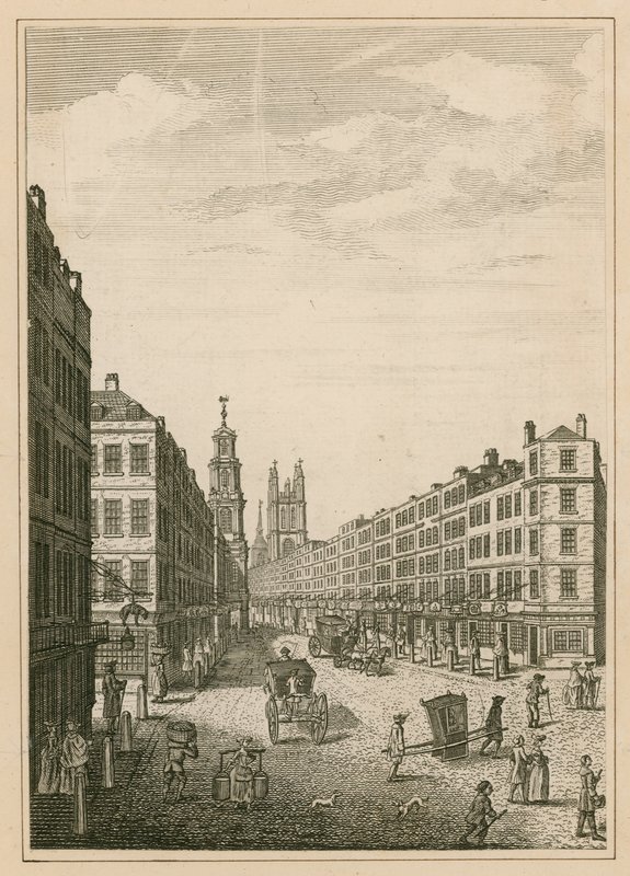 Cornhill, London av English School