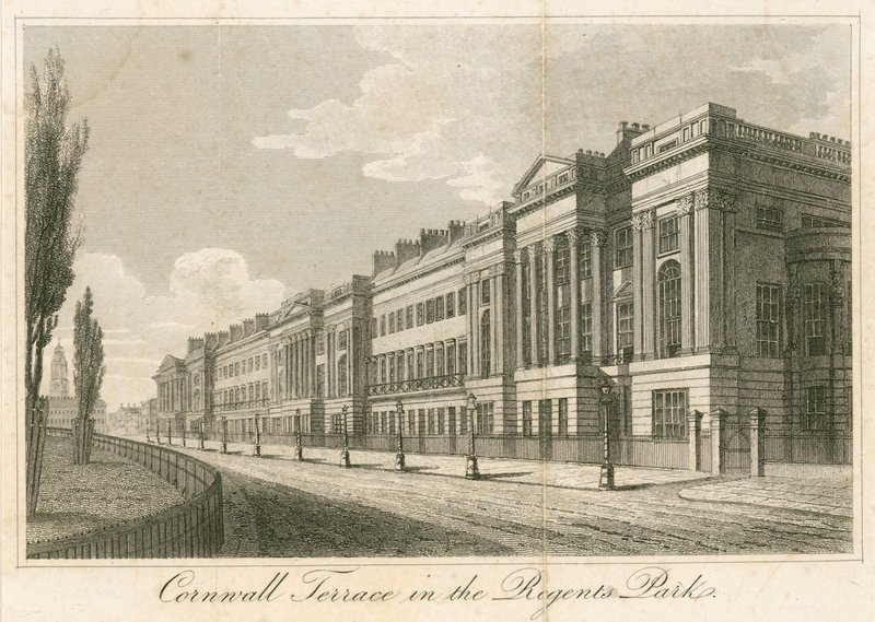 Cornwall Terrace, Regents Park, London av English School