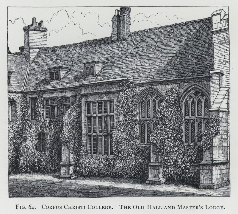 Corpus Christi College, Gamla salen och Mästarlogen av English School