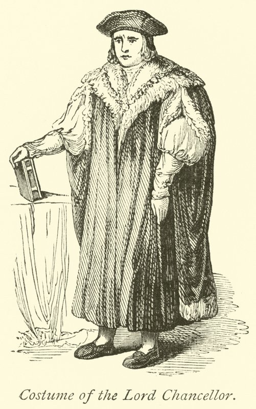 Lord Chancellors kostym av English School