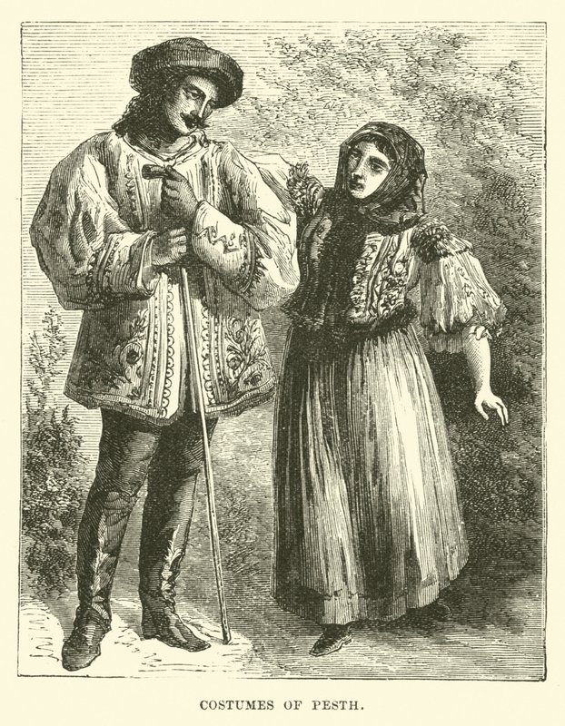 Kostymer av Pesth av English School
