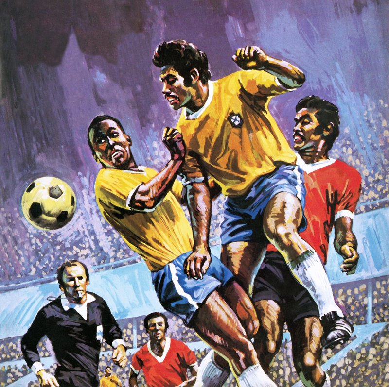 Nedräkning till VM-slutspelet 1978 av English School
