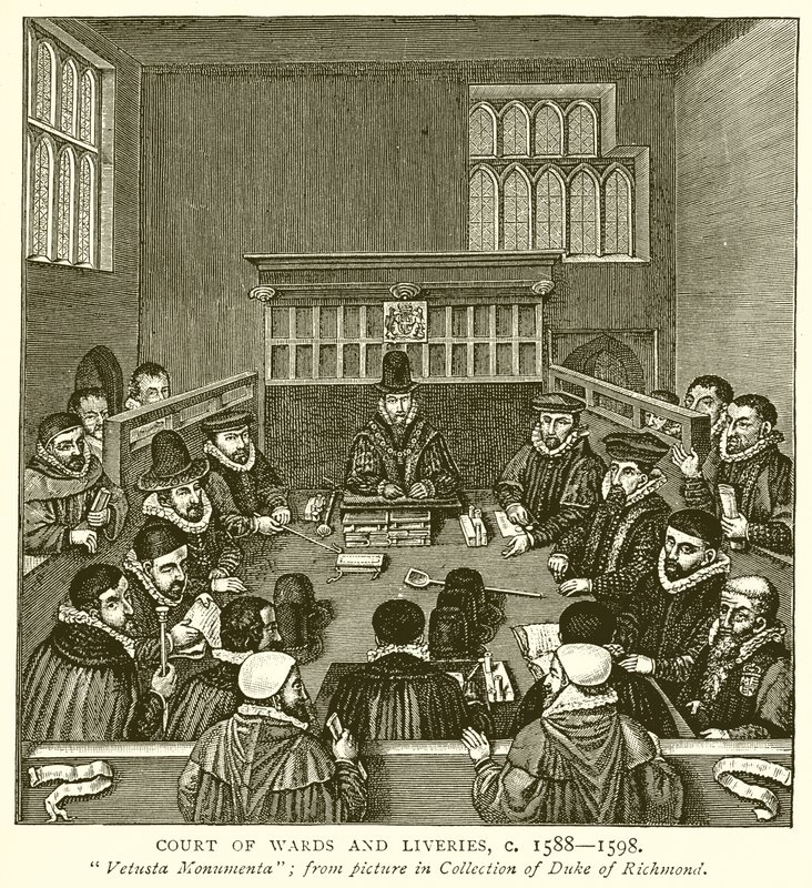 Court of Wards and Liveries, c. 1588--1598 av English School