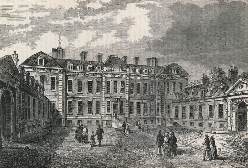 Innergården till Montagu House av English School