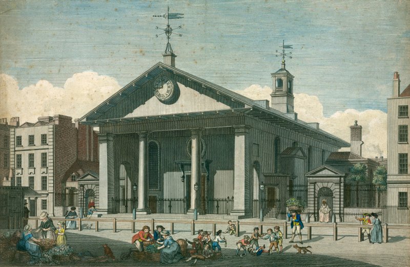 Covent Garden, London av English School