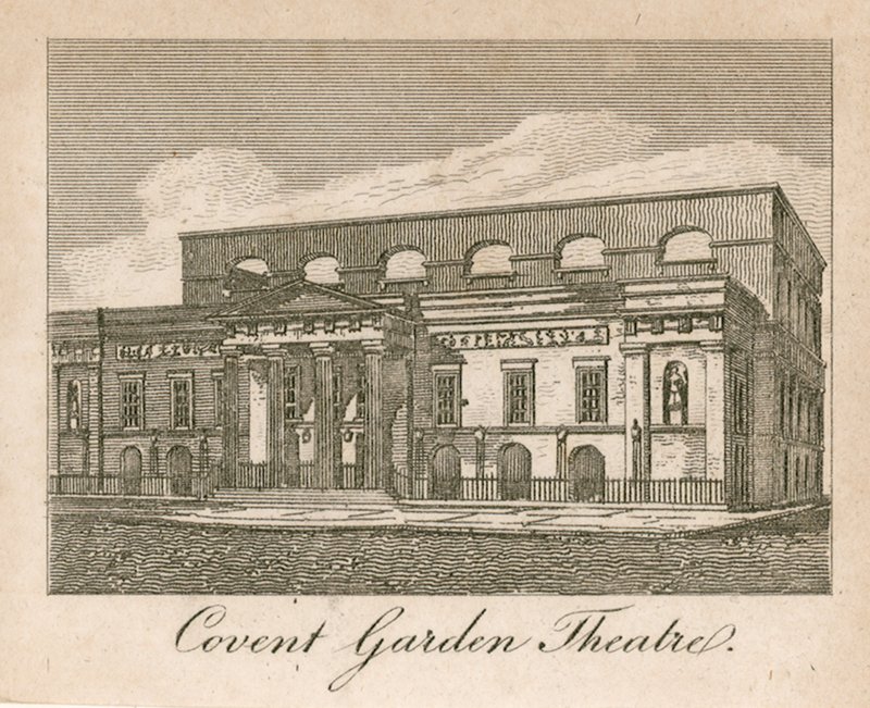 Covent Garden Theatre, London av English School