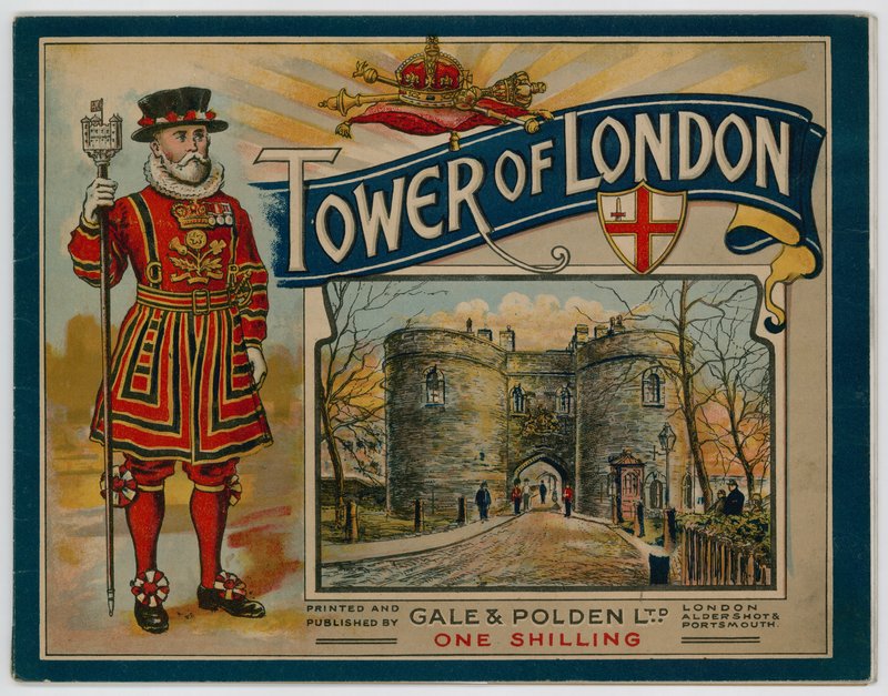 Omslag till guiden till Tower of London av English School