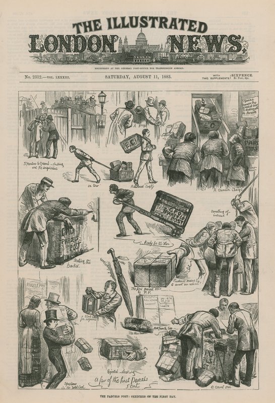 Omslag till Illustrated London News av English School