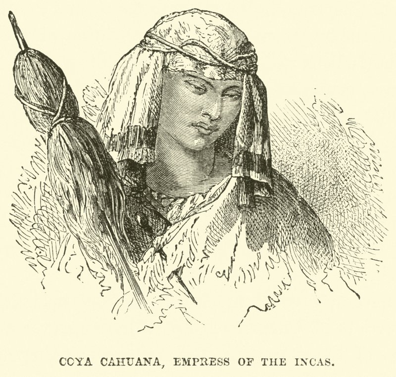Coya Cahuana, Inkas kejsarinna av English School