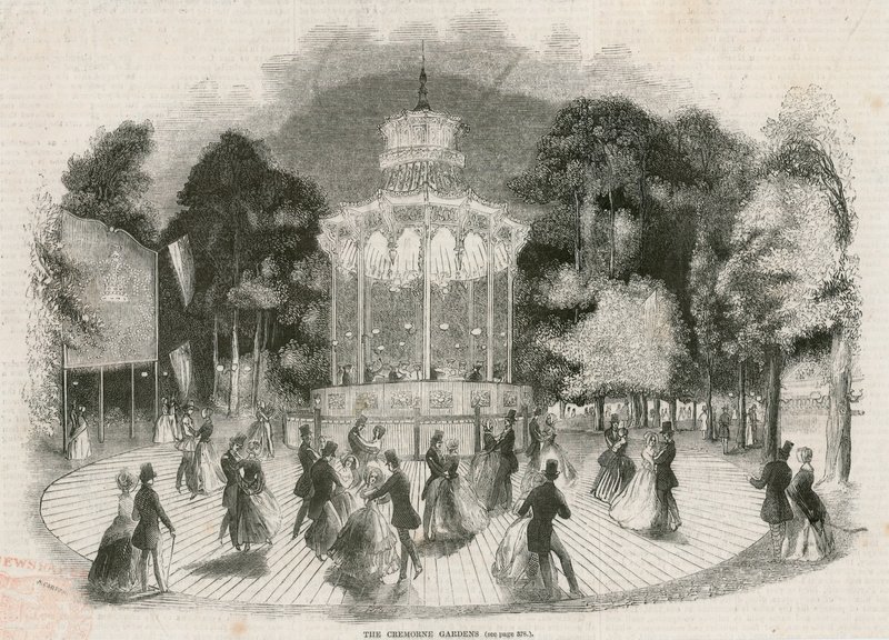 Cremorne Gardens, London: The Crystal Platform av English School