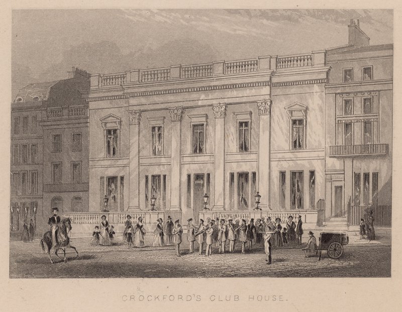 Crockfords Club House, London av English School