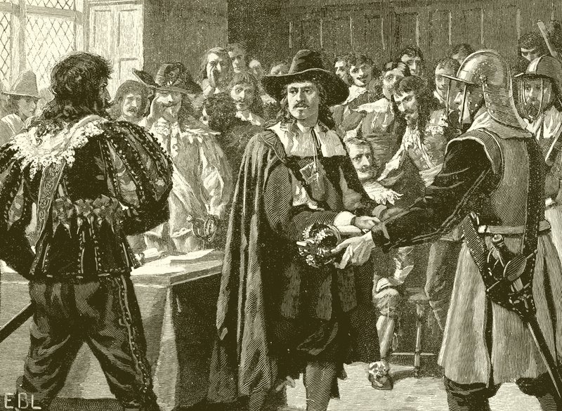 Cromwell upplöser det långa parlamentet av English School