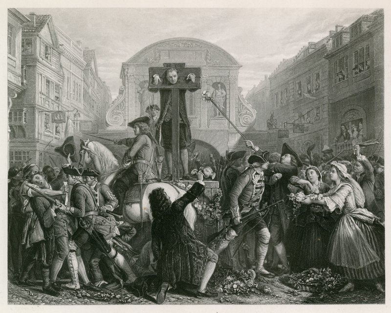 Daniel Defoe i pelaren av English School