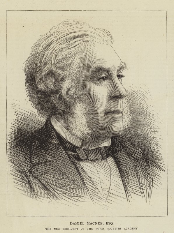 Daniel Macnee, Esquire (gravyr) av English School
