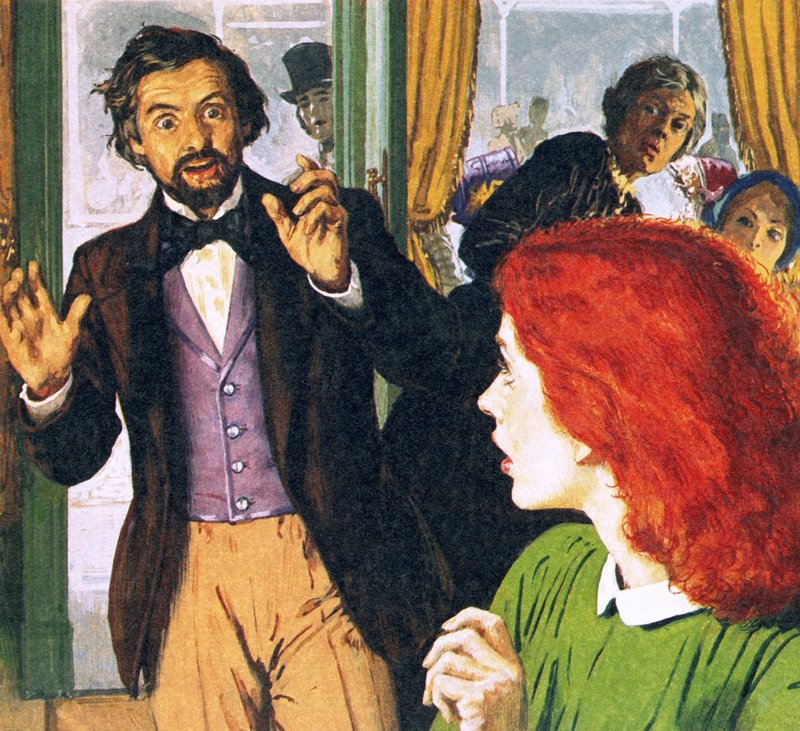 Dante Gabriel Rossetti och hans perfekta modell, Elizabeth Siddal av English School