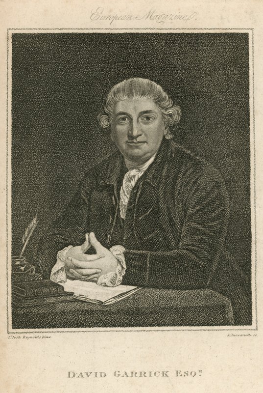 David Garrick, skådespelare av English School