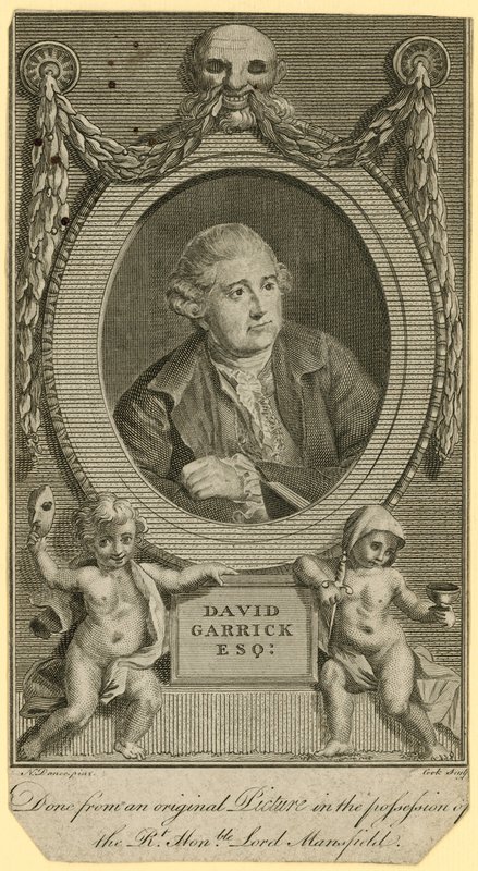 David Garrick, skådespelare av English School