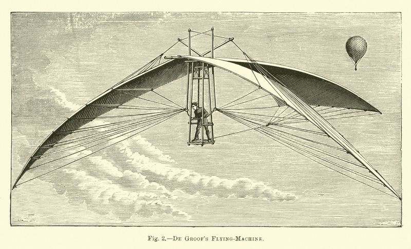 De Groofs Flying-Machine av English School
