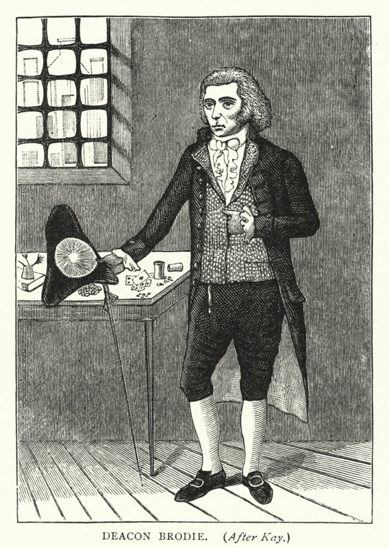 Diakon Brodie (gravyr) av English School