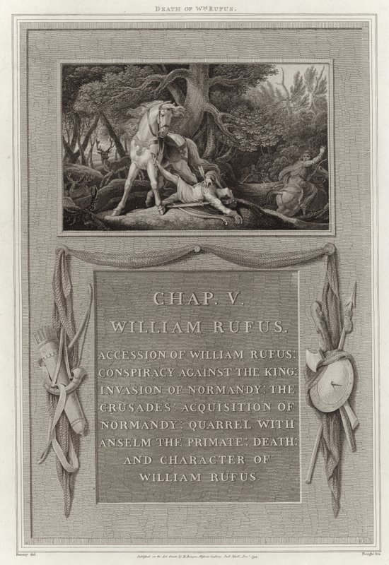 Wm Rufus död av English School
