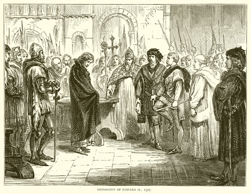 Avsättning av Edvard II, 1327 av English School
